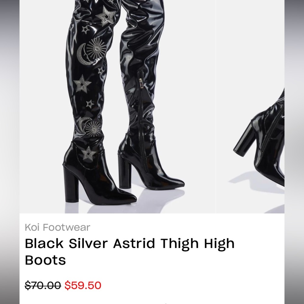 Koi Footwear thigh high boot